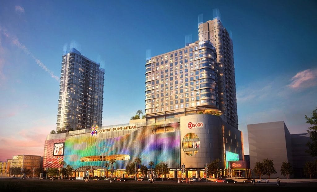 Aluminum Extrusion For Centre Point Mall - Medan Construction